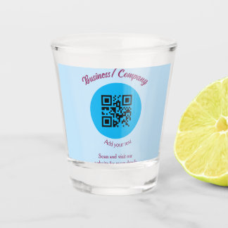 Verre A Shot Site web simple de société commerciale code-barres