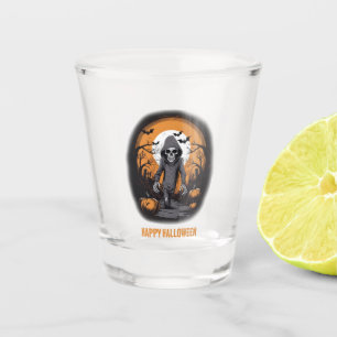 Verre A Shot Skeleton d'Halloween