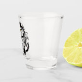 Verre A Shot Skeletons d'Halloween Macabre Dance (Droite)