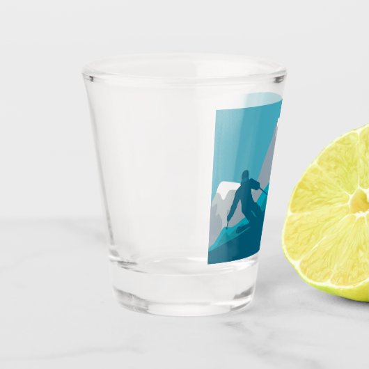 Verre A Shot Ski alpin (Gauche)