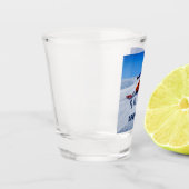 Verre A Shot Ski de descente Funny Motivational Snow Ski (Gauche)