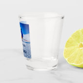 Verre A Shot Ski de descente Funny Motivational Snow Ski (Droite)