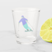 Verre A Shot Ski de neige (Dos)