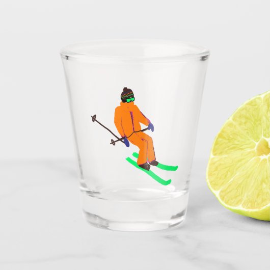 Verre A Shot Ski d'ouverture (Devant)