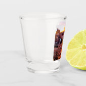 Verre A Shot Skyline de Madrid Capitol City (Gauche)