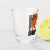 Verre A Shot SlipperyJoe's Dancing Pride Shadows cadeaux gay ar (Gauche)