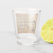 Verre A Shot SlipperyJoe's Princess clap marchant drôle les ann (Dos)