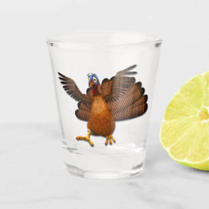 Verre A Shot SlipperyJoe's Thanksgiving gobble de manière respo