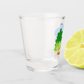 Verre A Shot Slug de dessin (Gauche)