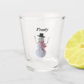Verre A Shot Snowman (Devant)