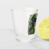 Verre A Shot Soirée enchantée de toast Ale A Leprechauns (Gauche)