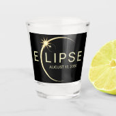 Verre A Shot Solar Eclipse 2026  (Devant)