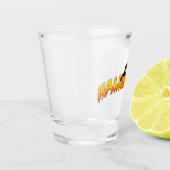 Verre A Shot Sorcière citrouille d'Halloween (Gauche)