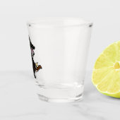 Verre A Shot Sorcière Rétro 8-bits (Droite)
