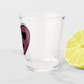 Verre A Shot Sortie visage coeur (Droite)