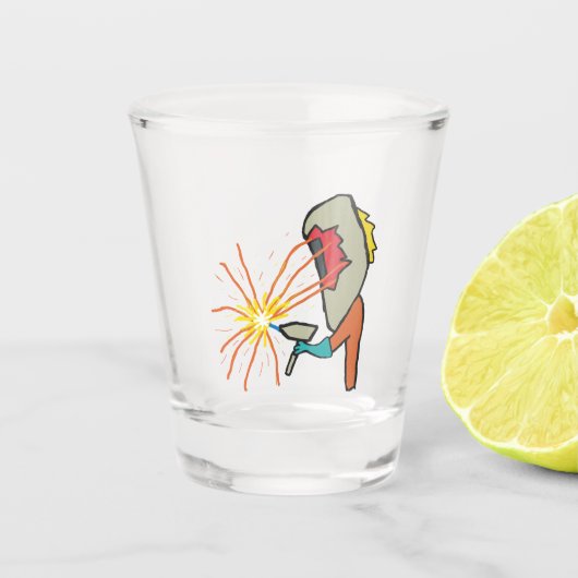 Verre A Shot Soudage (Devant)