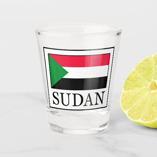 Verre A Shot Soudan (Devant)