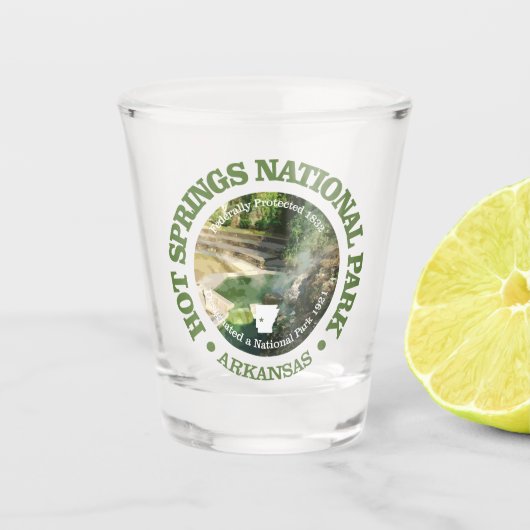 Verre A Shot Sources thermales NP2 (Devant)