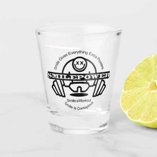 Verre A Shot Sourire (Devant)