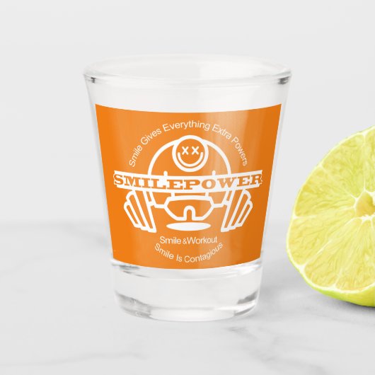Verre A Shot Sourire (Devant)