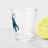 Verre A Shot Sous l'eau avec un Plesiosaure (Droite)