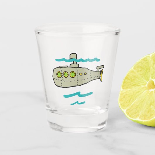 Verre A Shot Sous-marin (Devant)