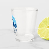 Verre A Shot Souvenir de la station de ski Snowshoe West Virgin (Droite)