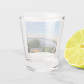 Verre A Shot Souvenir de Westerly Rhode Island (Dos)