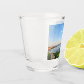 Verre A Shot Souvenir de Westerly Rhode Island (Gauche)