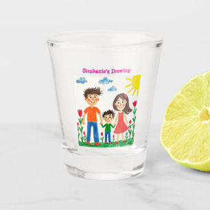 Verre A Shot Soyez fier de votre enfant ajouter des oeuvres à c