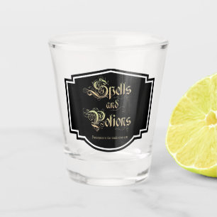 Verre A Shot Spams et potions