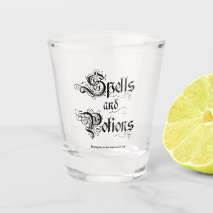 Verre A Shot Spams et potions