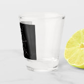 Verre A Shot Spider Web Grossesse Faire-part Halloween (Droite)