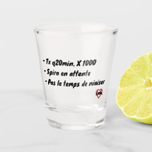 Verre A Shot Spiro en attente