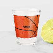 Verre A Shot Sport de basket-ball personnalisé (Devant)