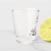 Verre A Shot St Augustine Mariage Favoriser les encouragements  (Gauche)