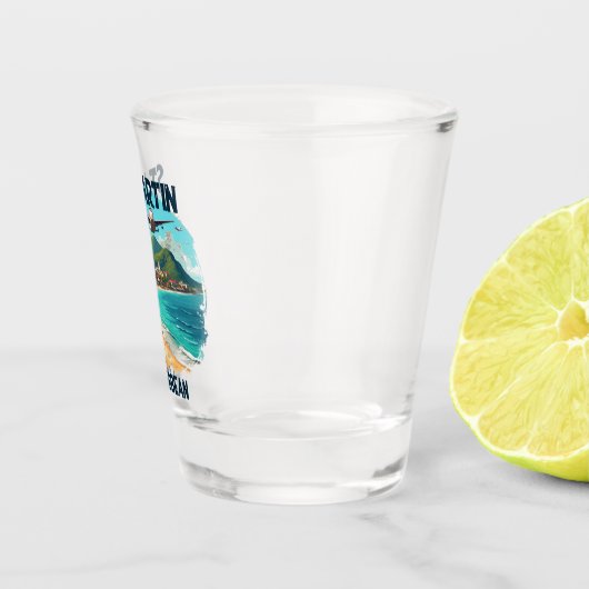 VERRE A SHOT ST. MARTIN CARAIBES (Droite)
