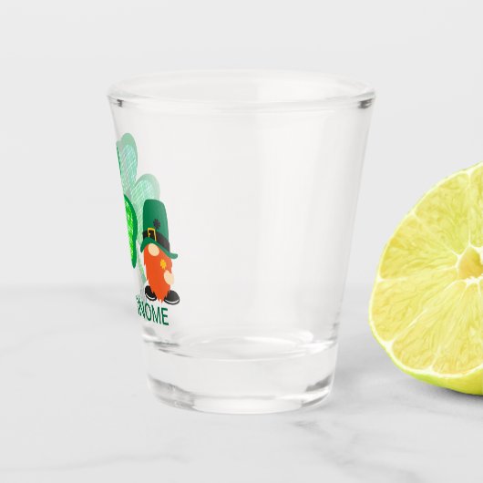 Verre A Shot St patrick Shamrock de Gnome (Droite)