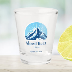 Verre A Shot Station de ski Alpe d'Huez France