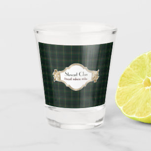 Verre A Shot Stewart Hunting Modern Original Scottish Tartan