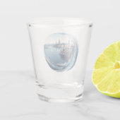 Verre A Shot Stockholm Suède Voyages (Dos)