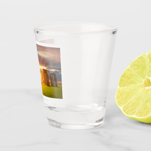 Verre A Shot Stonehenge, Wiltshire (Droite)