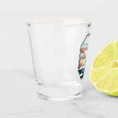 Verre A Shot Stowe Vermont Vintage hiver (Gauche)