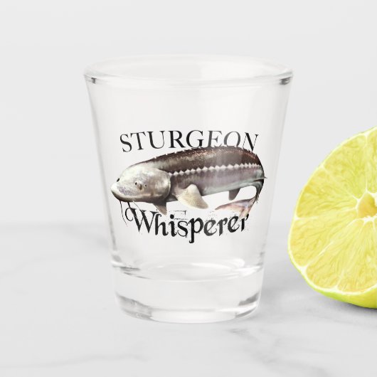 Verre A Shot Sturgeon Whisperer (Devant)