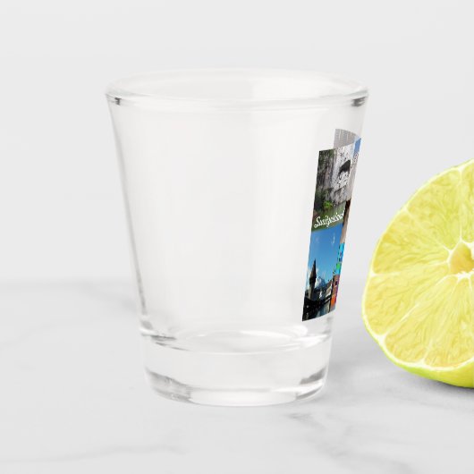 Verre A Shot Suisse (Gauche)