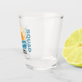 Verre A Shot Sunset Beach 50 AF Crew Jolie Anniversaire (Droite)