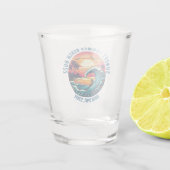 Verre A Shot Sunset Summer Beach Buzz- (Dos)