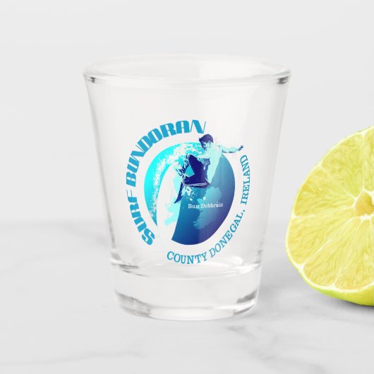 Verre A Shot Surf Bundoran (Devant)