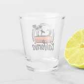 Verre A Shot Surf Californie (Dos)