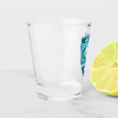 Verre A Shot Surf Malibu Californie (Gauche)